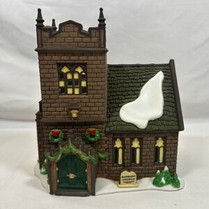 Department 56 Dickens Village Heritage Sudbury Church 58322 Retired 1997 Brick